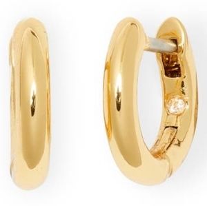 NEW Tiny Twinkles Huggies Hoop Earrings in Gold